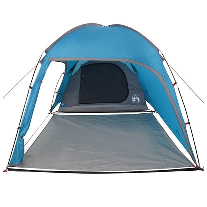 Tent with Roof Blue 370 x 230 x 185 cm Polyester and fibreglass