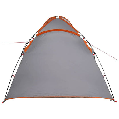 Tent with Roof Manual Grey and Orange 370 x 230 x 185 cm