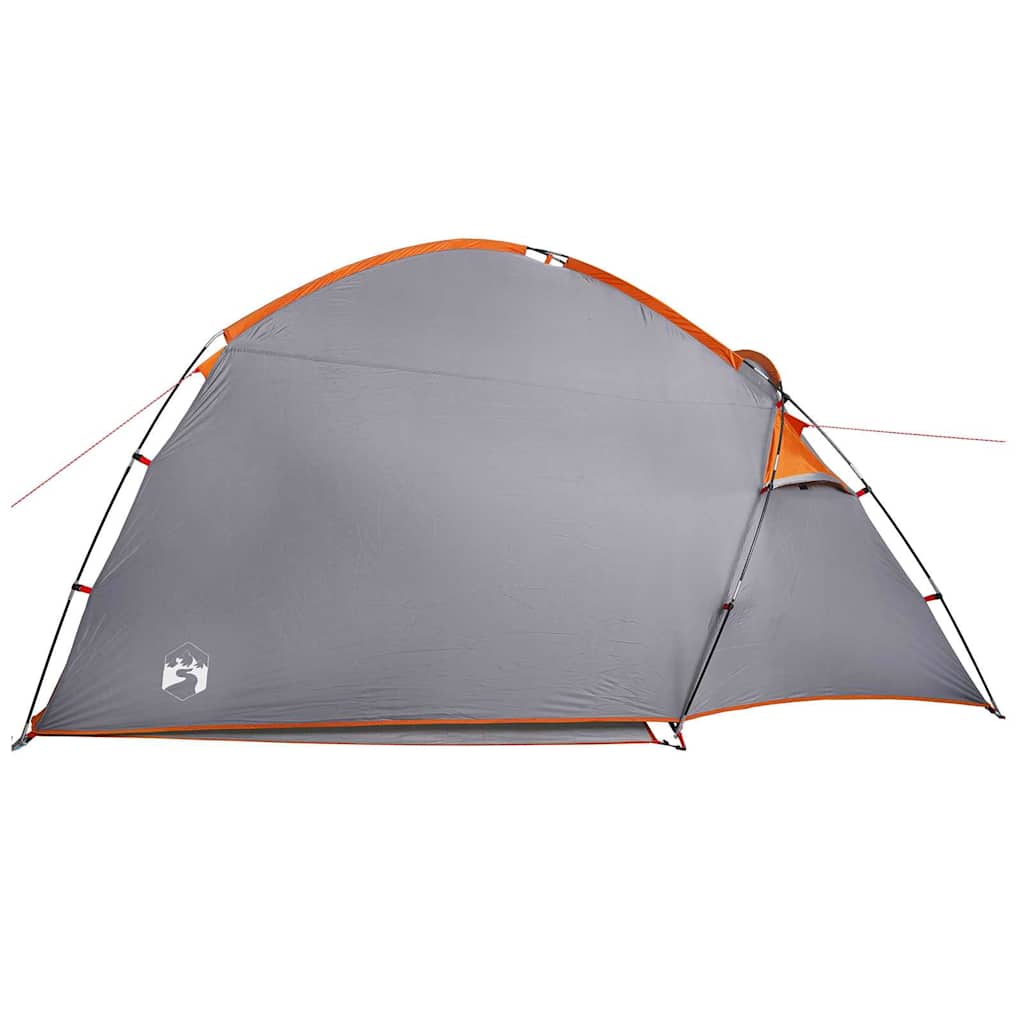 Tent with Roof Manual Grey and Orange 370 x 230 x 185 cm
