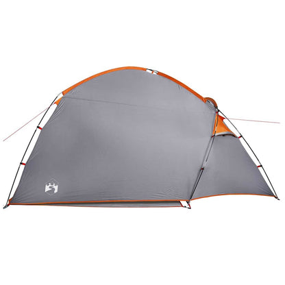 Tent with Roof Manual Grey and Orange 370 x 230 x 185 cm