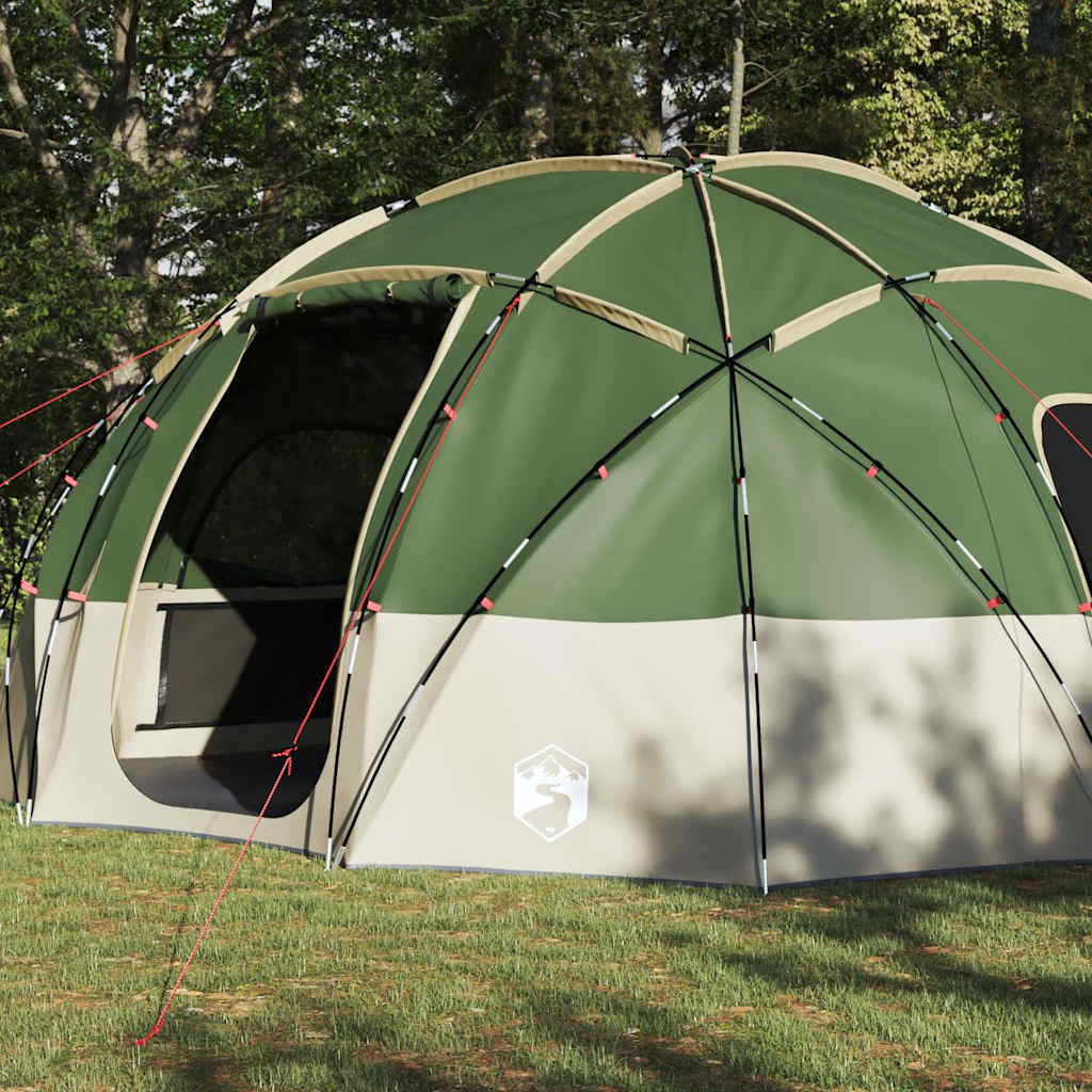 Dome Tent with Roof Green 475 x 475 x 235 cm Taffeta