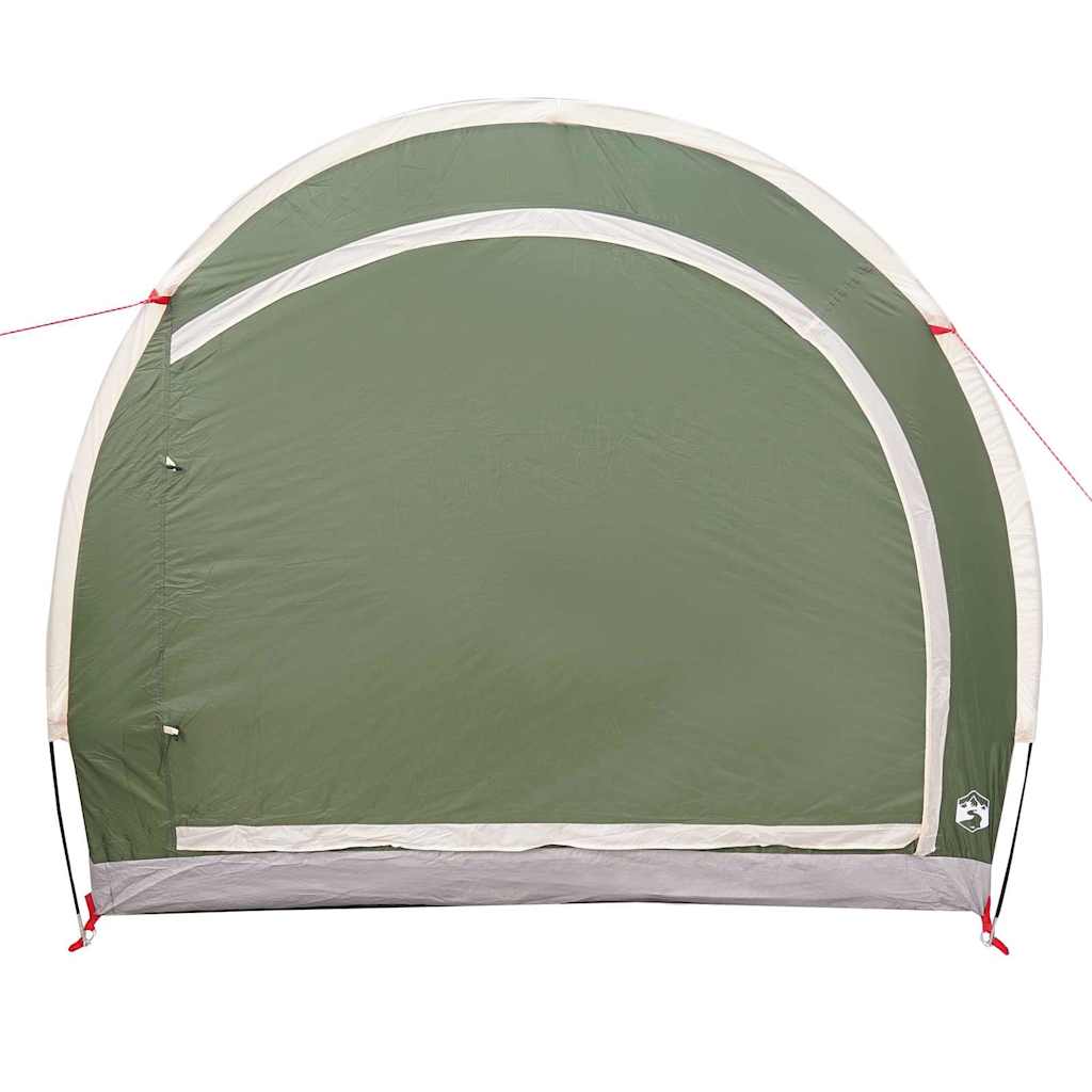 Bike Storage Tent with Roof Green 256 x 222 x 182 cm Taffeta