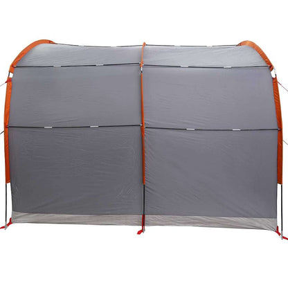 Tent with Roof Grey and orange 268 x 240 x 191 cm Polyester