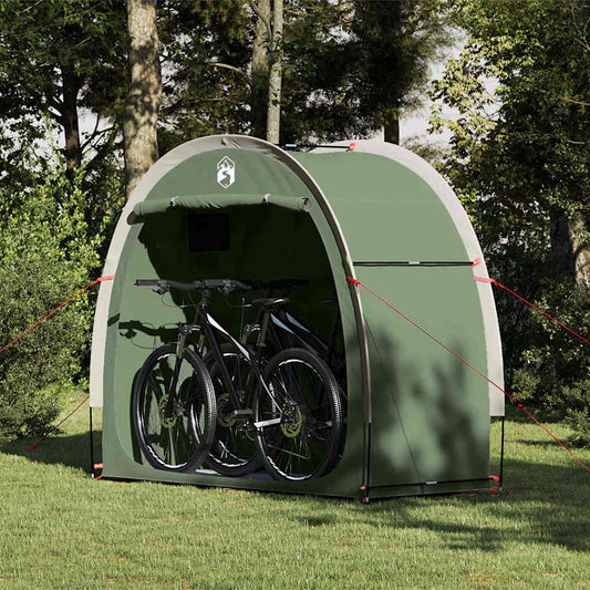 Bike Storage Tent with Roof Green 210 x 90 x 174 cm