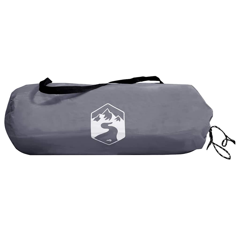 Bike Storage Tent with Roof Grey and Orange 218 x 156 x 180 cm