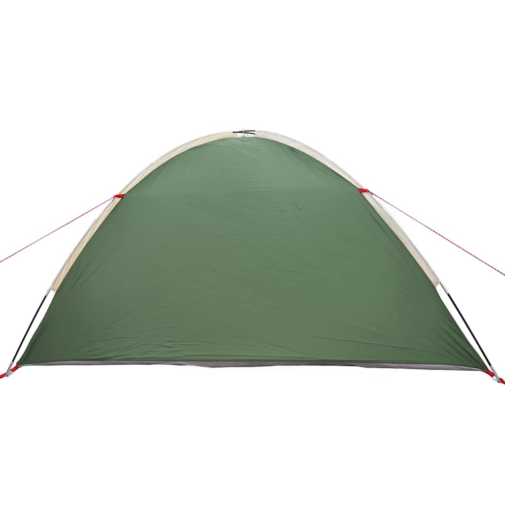 Camping Tent with Roof Green 308 x 268 x 130 cm Polyester