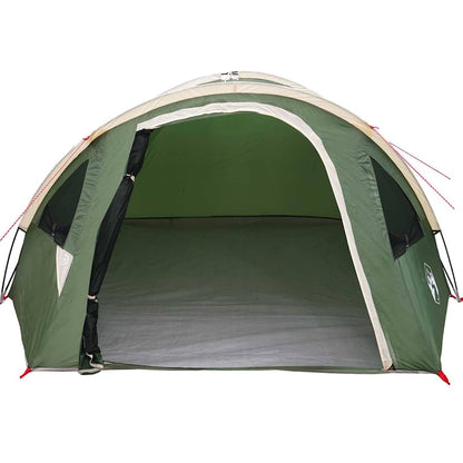 Camping Tent with Roof Green 308 x 268 x 130 cm Polyester