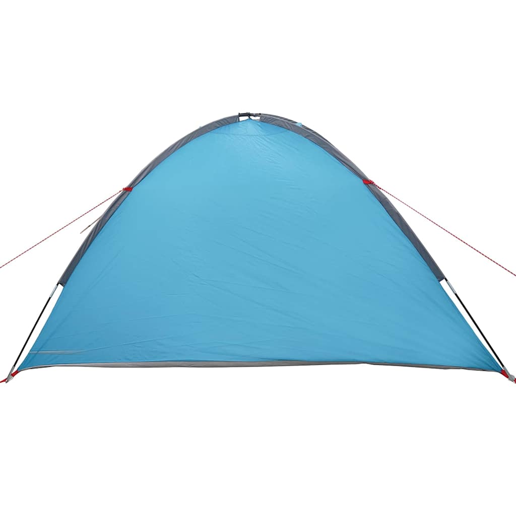 Camping Tent with Roof Blue 308 x 268 x 130 cm Polyester
