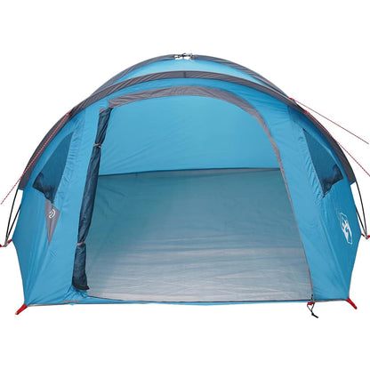 Camping Tent with Roof Blue 308 x 268 x 130 cm Polyester