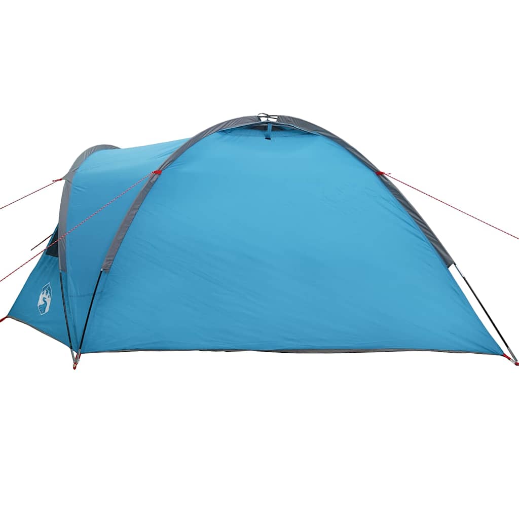 Camping Tent with Roof Blue 308 x 268 x 130 cm Polyester