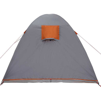 Dome Tent Dome with Roof Grey and Orange 384 x 254 x 170 cm