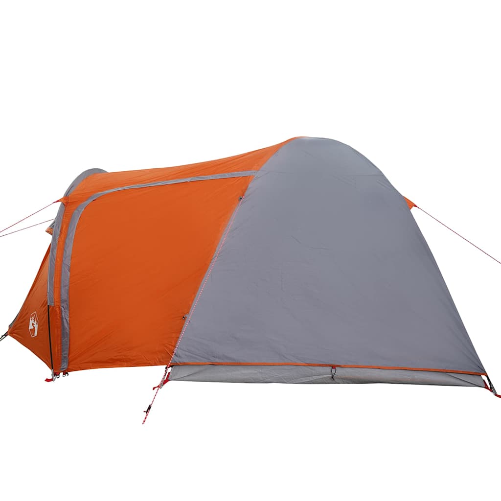 Dome Tent Dome with Roof Grey and Orange 384 x 254 x 170 cm
