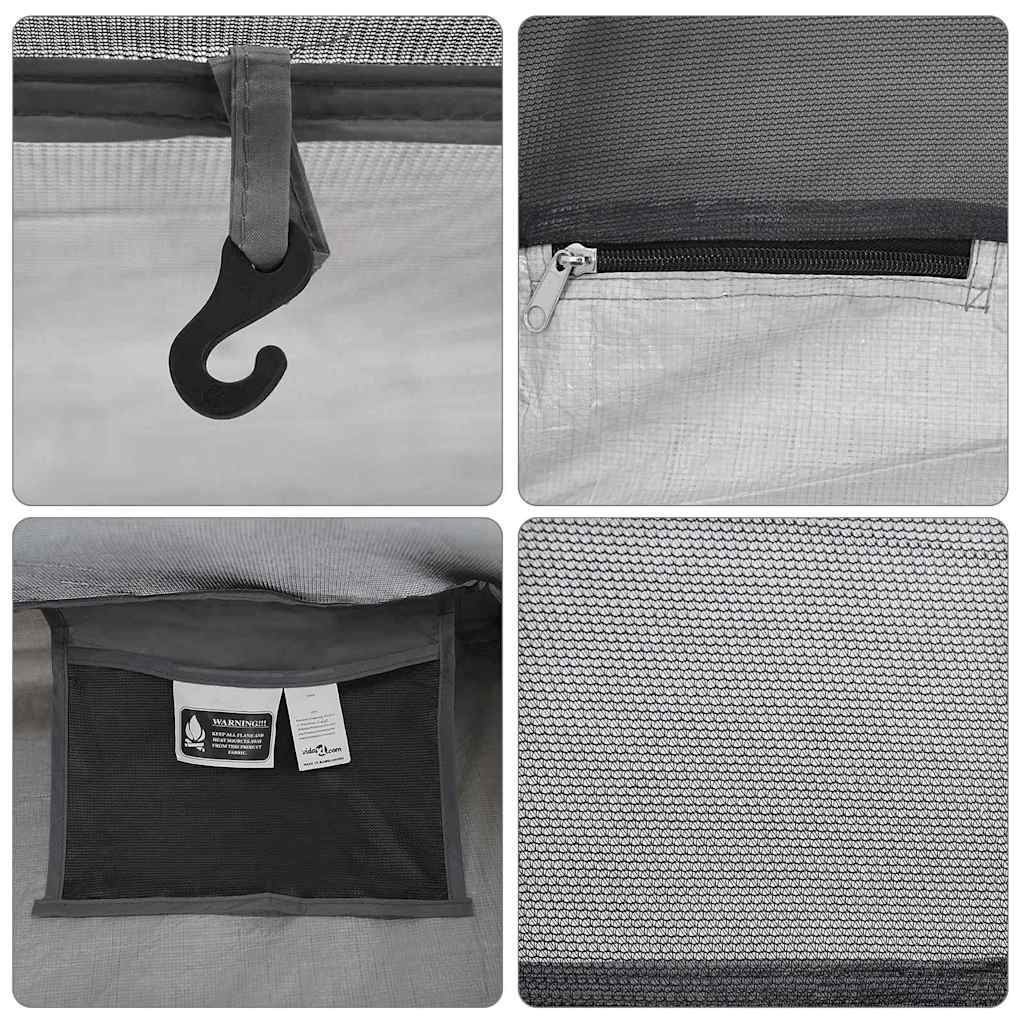 Inner Tent Black 220 x 128 x 110 cm Mesh