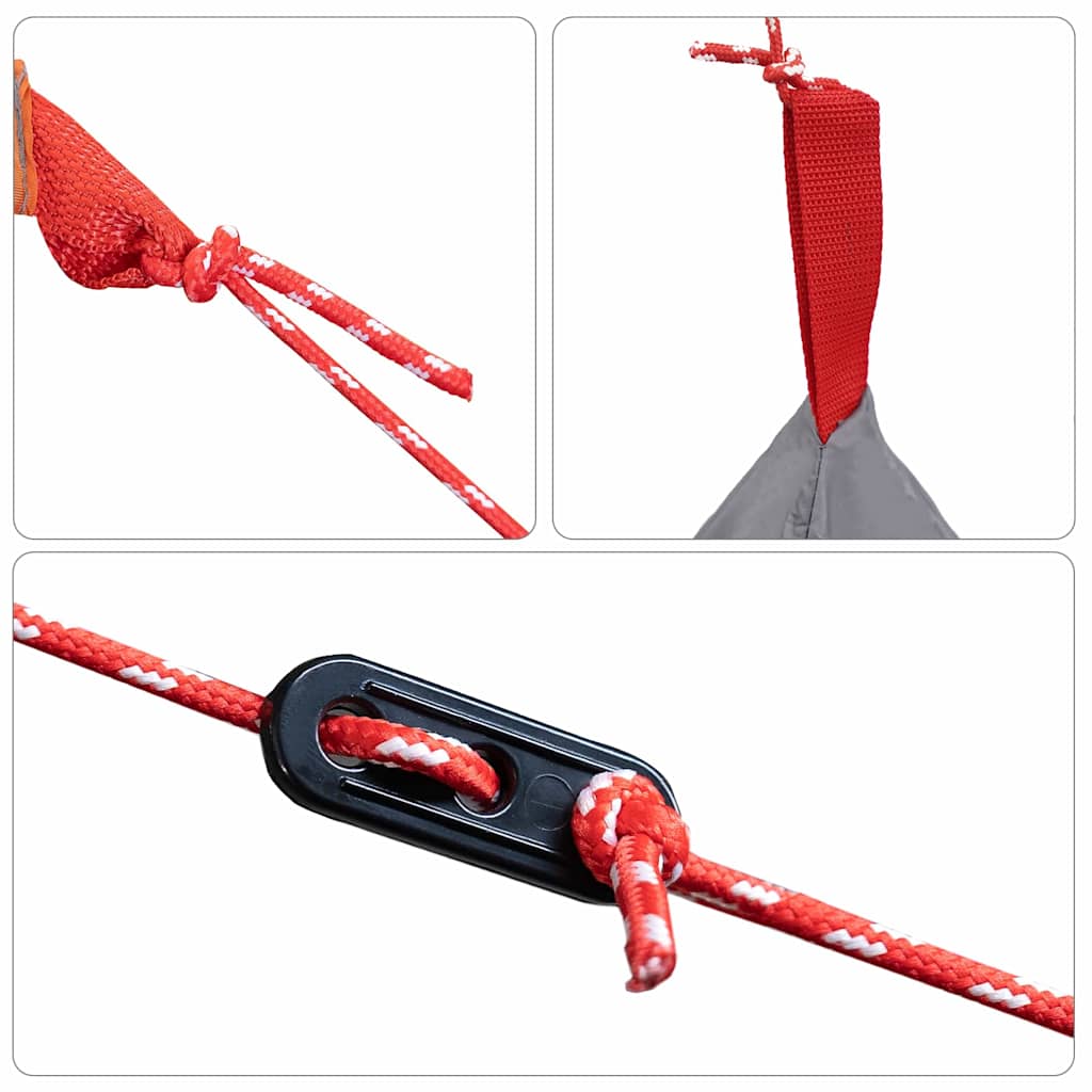 Inner Tent with Roof with Storage Black 240 x 160 x 133 cm Mesh