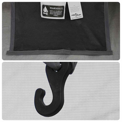 Inner Tent Black 206 x 188 x 175 cm Mesh