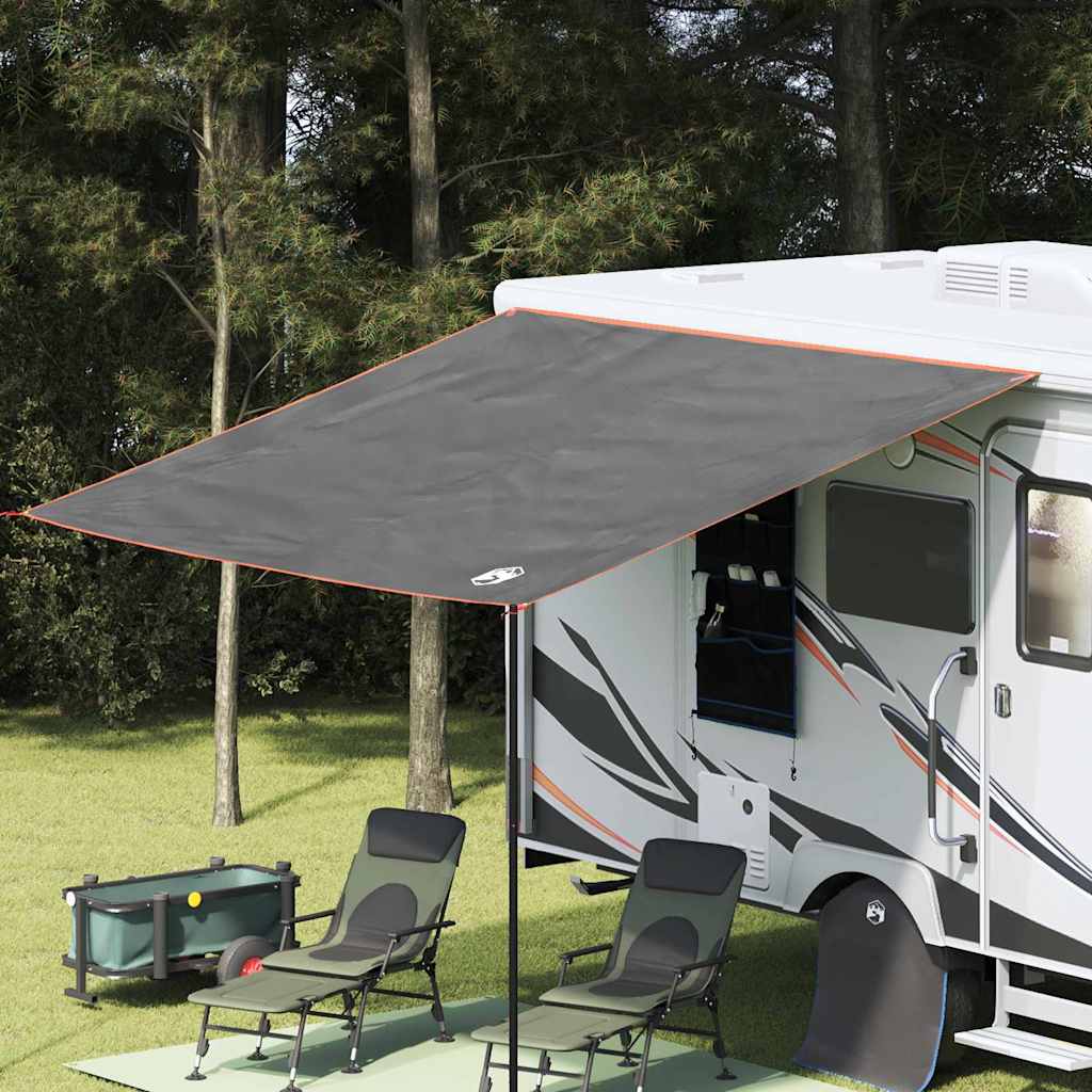 Water Resistant Tarp -Person 240 x 300 cm Grey and Orange