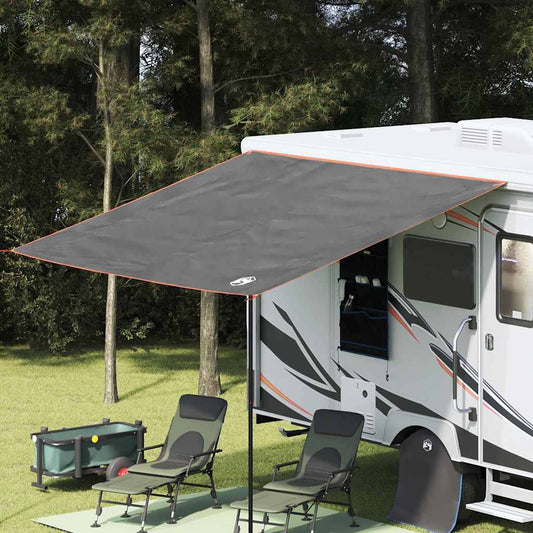 Water Resistant Tarp with Roof Grey and Orange