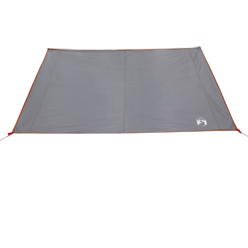 Water Resistant Tarp -Person 240 x 300 cm Grey and Orange