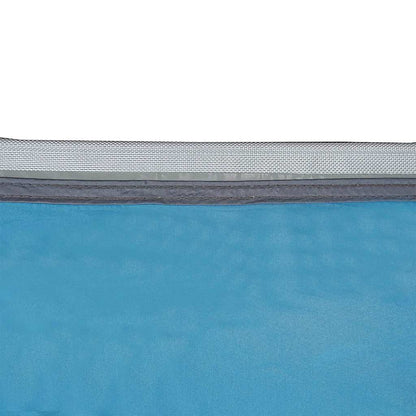 Water Resistant Tarp with Roof Blue