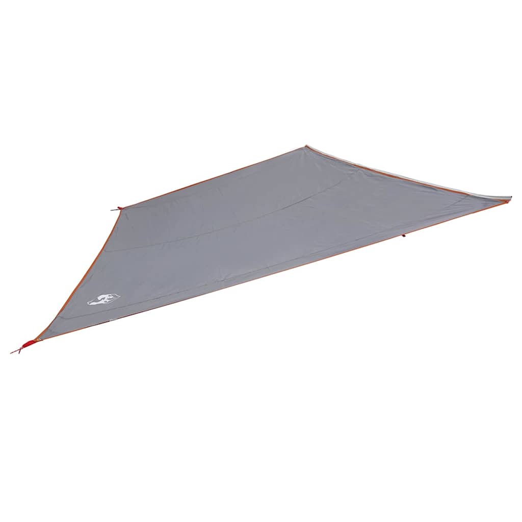 Water Resistant Tarp with Roof Grey and Orange