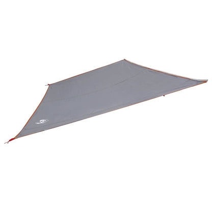 Water Resistant Tarp with Roof Grey and Orange