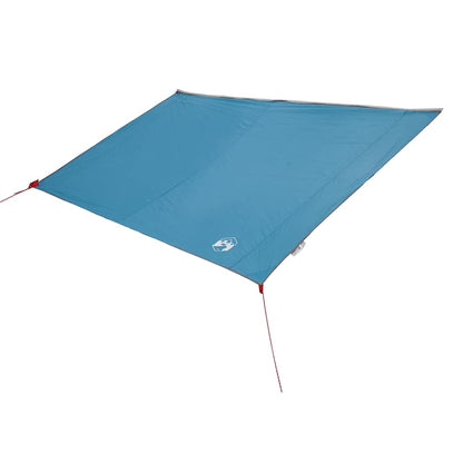 Water Resistant Tarp with Roof Blue