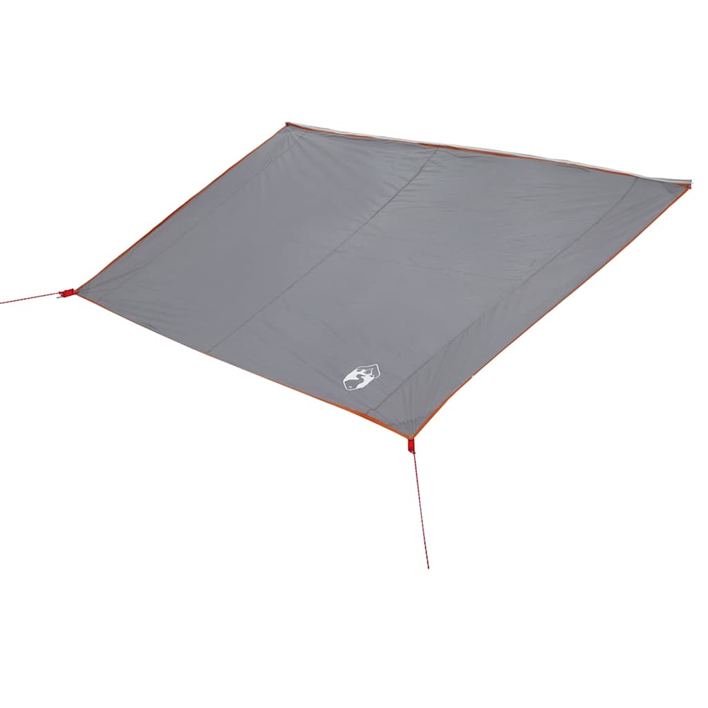 Water Resistant Tarp -Person 240 x 460 cm Grey and Orange