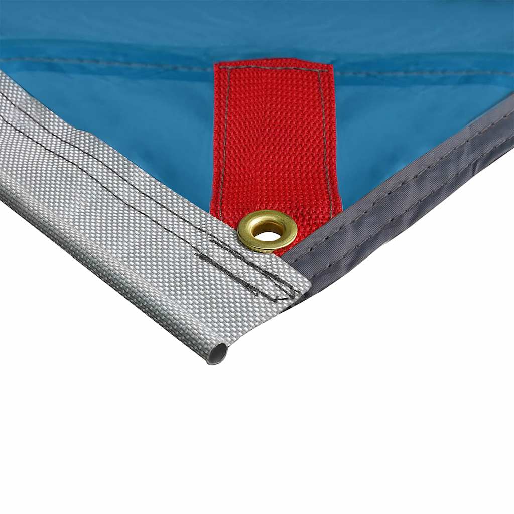 Caravan Awning -Person 240 x 350 cm Waterproof Blue Taffeta