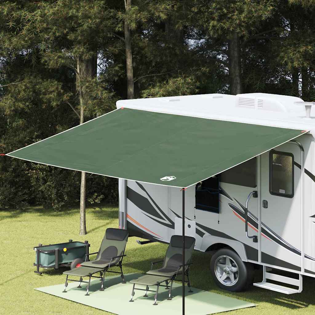 Caravan Awning -Person 240 x 460 cm Waterproof Green Taffeta