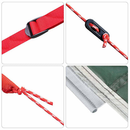 Water Resistant Tarp with Roof