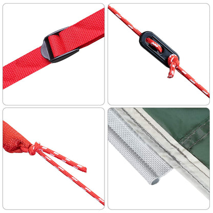 Water Resistant Tarp -Person 402 x 240 x 240 cm Waterproof