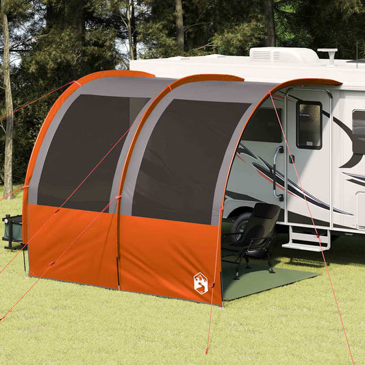 Water Resistant Tarp Arch with Roof