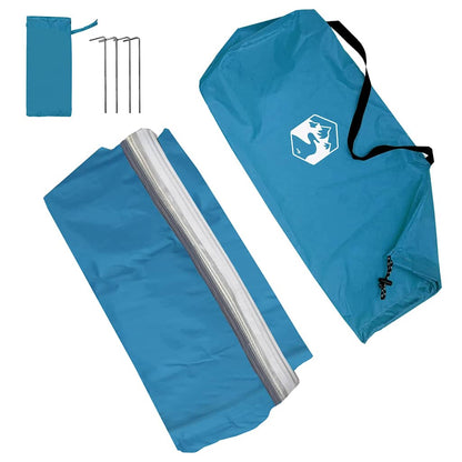 Tailgate Tent -Person 190 x 150 x 185 cm Blue Taffeta