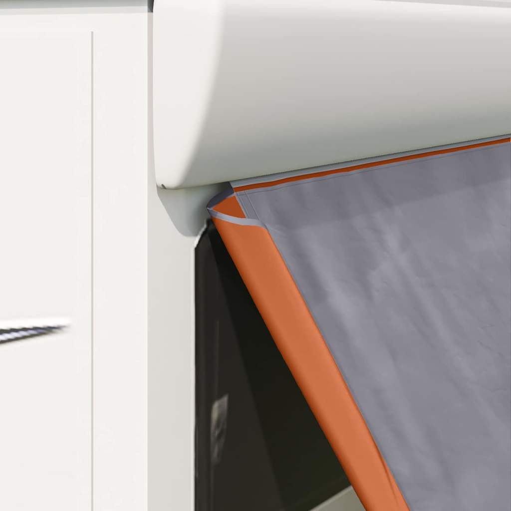 Tailgate Tent -Person 190 x 150 x 185 cm Grey and Orange