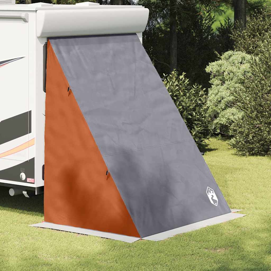 Tailgate Tent -Person 190 x 150 x 185 cm Grey and Orange