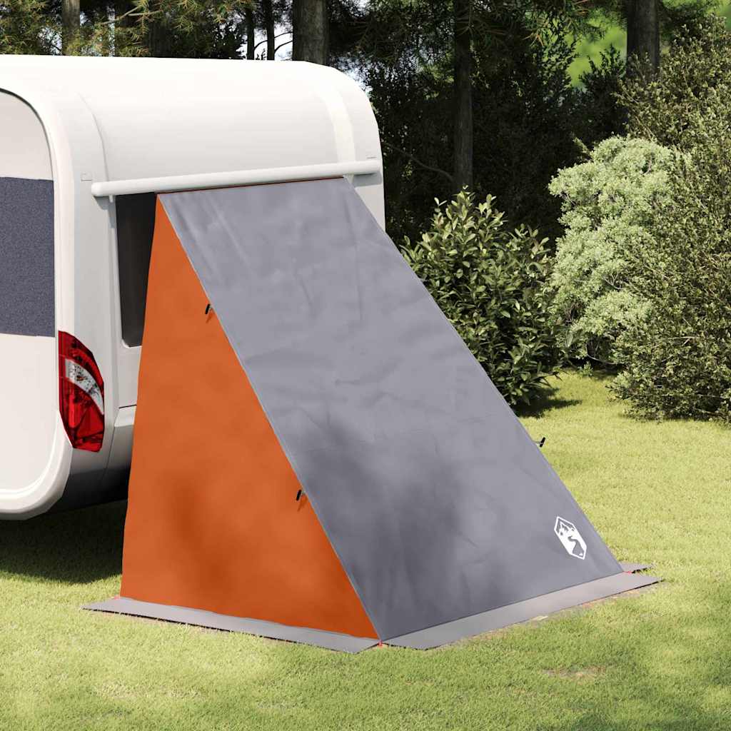 Tailgate Tent Grey and Orange 190 x 150 x 185 cm Taffeta