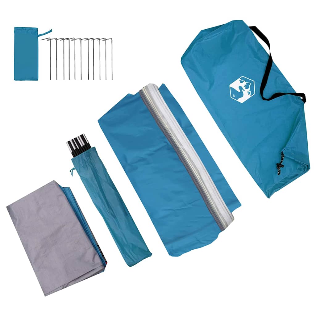 Tailgate Tent with Roof Blue 194 x 180 x 210 cm Taffeta