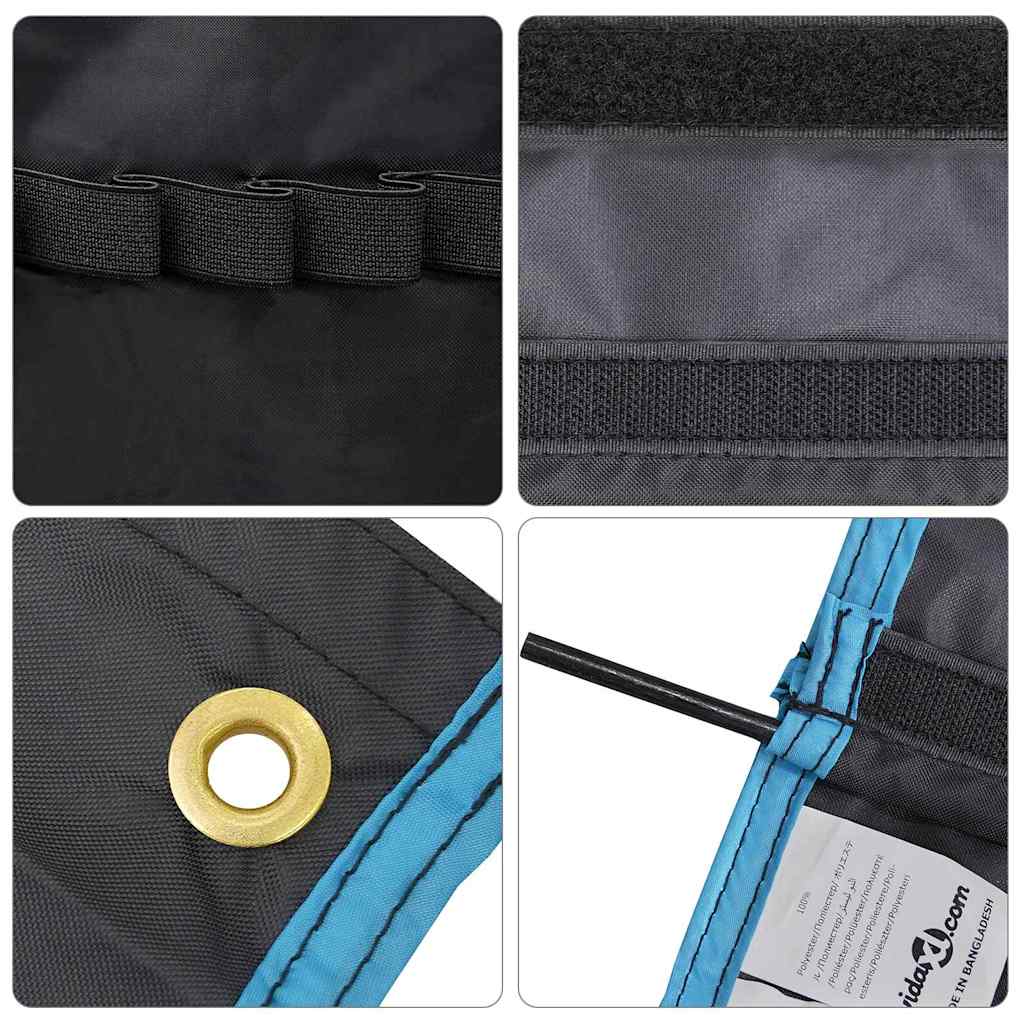 Storage Bag with Storage Black and Blue 91 x 47.5 cm Oxford