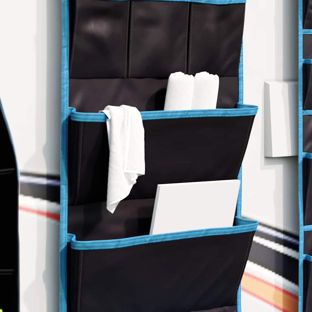 Storage Bag with Storage Black and Blue 91 x 47.5 cm Oxford