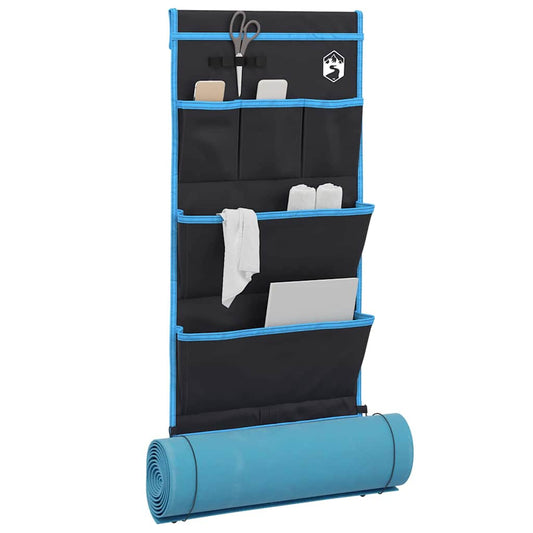 Storage Bag with Storage Black and Blue 91 x 47.5 cm Oxford