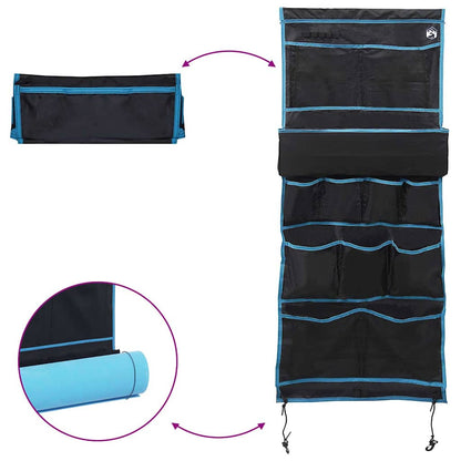 Storage Bag with Storage Black and Blue 161 x 58.5 cm Oxford