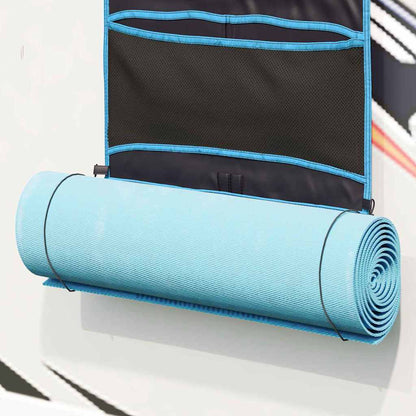 Storage Bag with Storage Black and Blue 125 x 48 cm Oxford