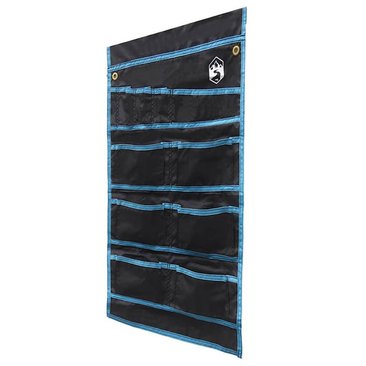 Storage Bag with Storage Black and Blue 63.5 x 40 cm Oxford