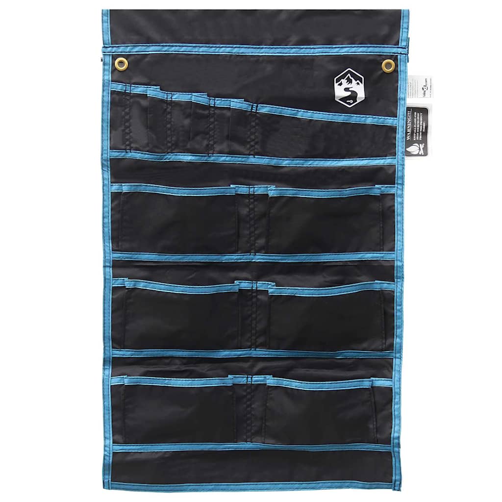 Storage Bag with Storage Black and Blue 63.5 x 40 cm Oxford