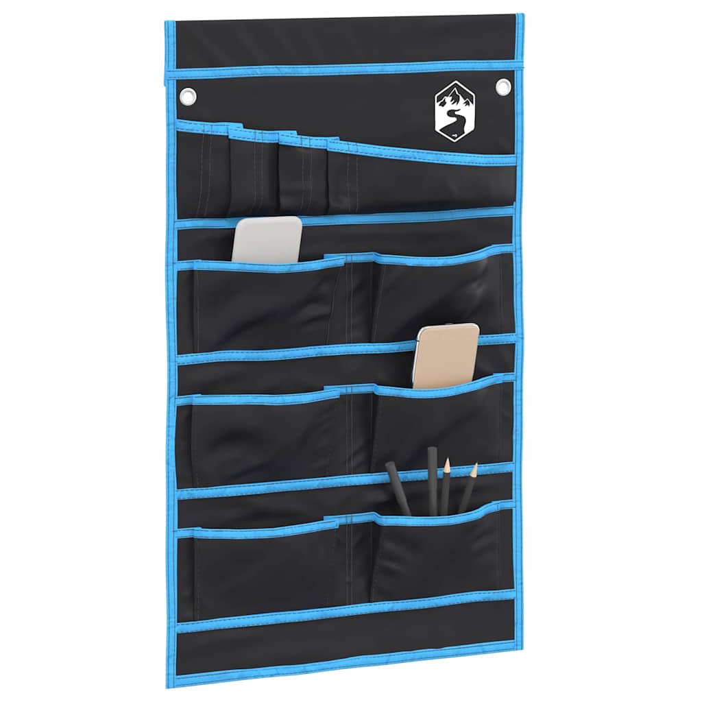 Storage Bag with Storage Black and Blue 63.5 x 40 cm Oxford
