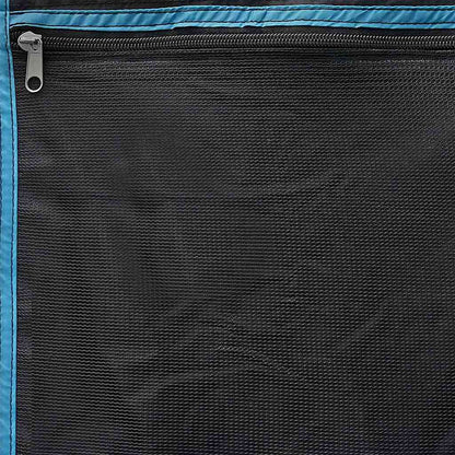 Storage Bag with Storage Black and Blue 140 x 43 cm Oxford
