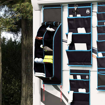 Storage Bag with Storage Black and Blue 140 x 43 cm Oxford