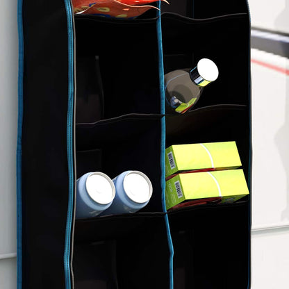 Storage Bag with Storage Black and Blue 140 x 43 cm Oxford