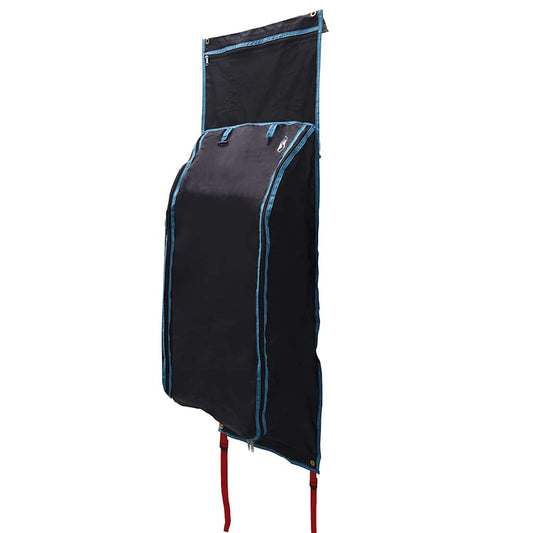 Storage Bag with Storage Black and Blue 140 x 43 cm Oxford