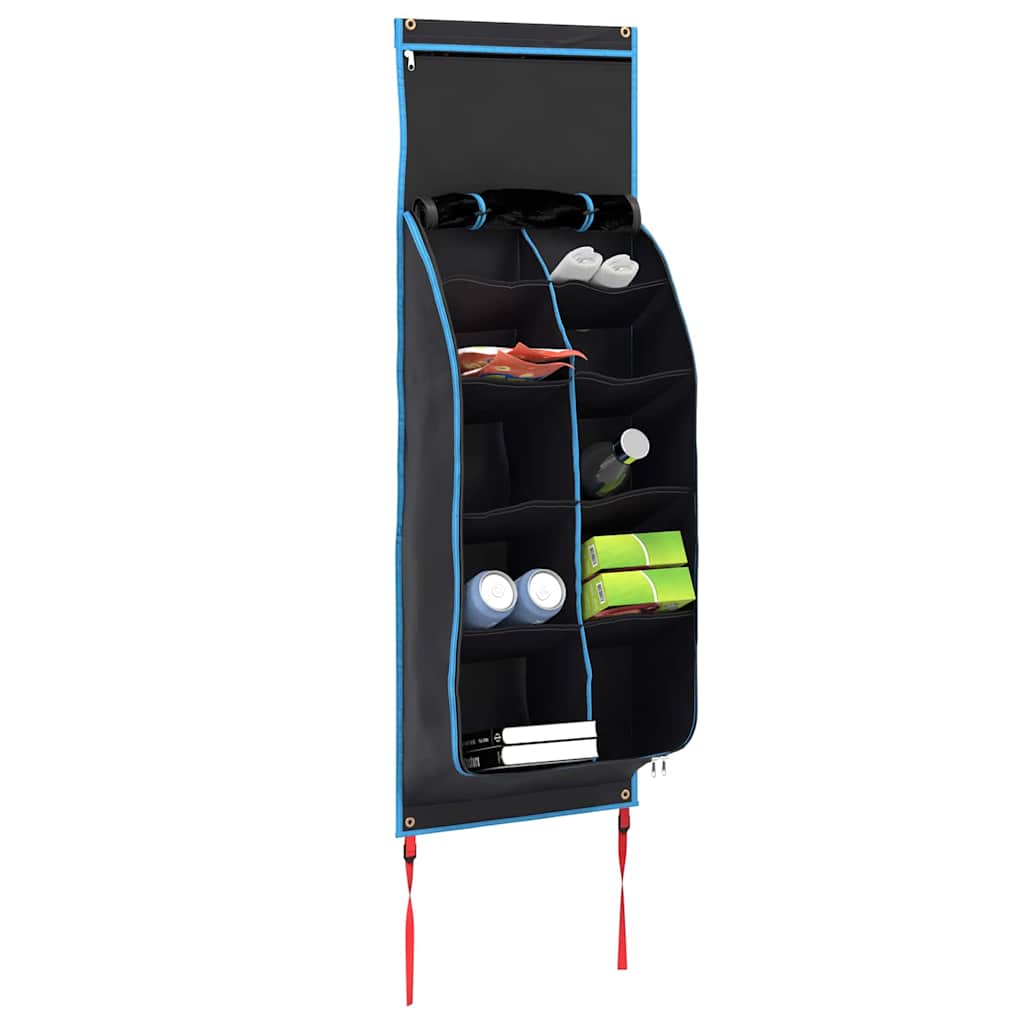 Storage Bag with Storage Black and Blue 140 x 43 cm Oxford